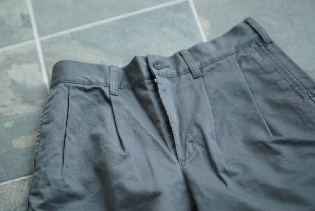 美品 HUMAN MADE ハート ハーフパンツ チノ ショーツ L グレー