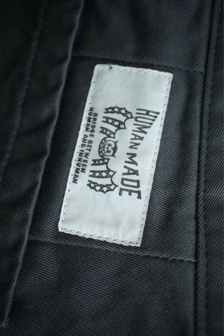 美品 HUMAN MADE ハート ハーフパンツ チノ ショーツ L グレー