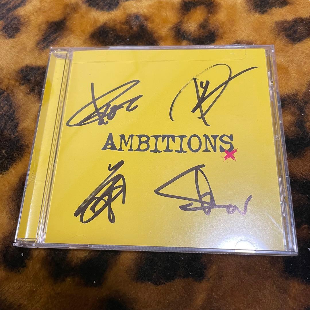 ONE OK ROCK AMBITIONS サイン入り 開封済みの未使用品です。