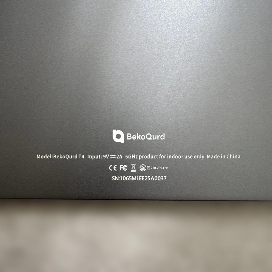 【極美品】BekoQurd タブレット 11インチ ペン・スタンド付