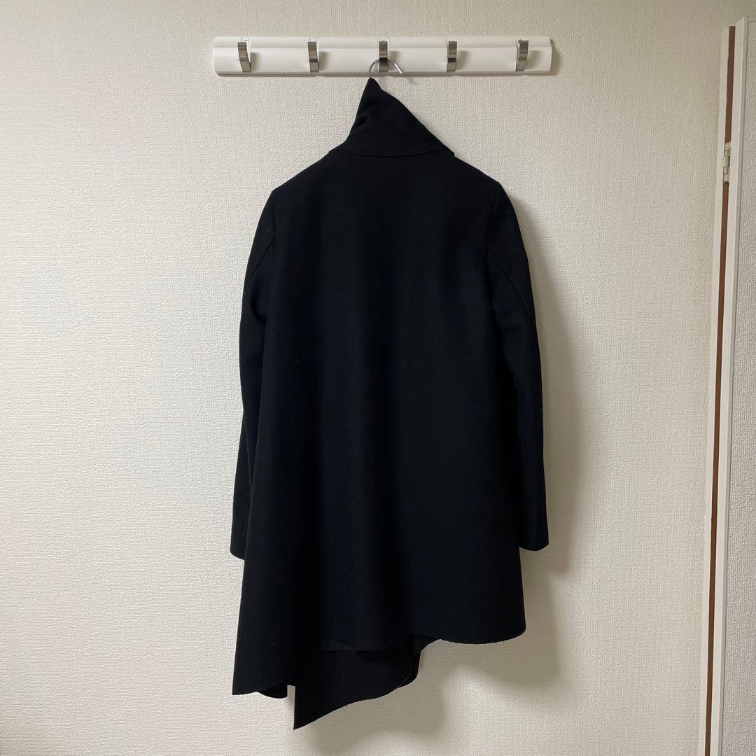 ALL SAINTS オールセインツ アシンメトリーウールコート