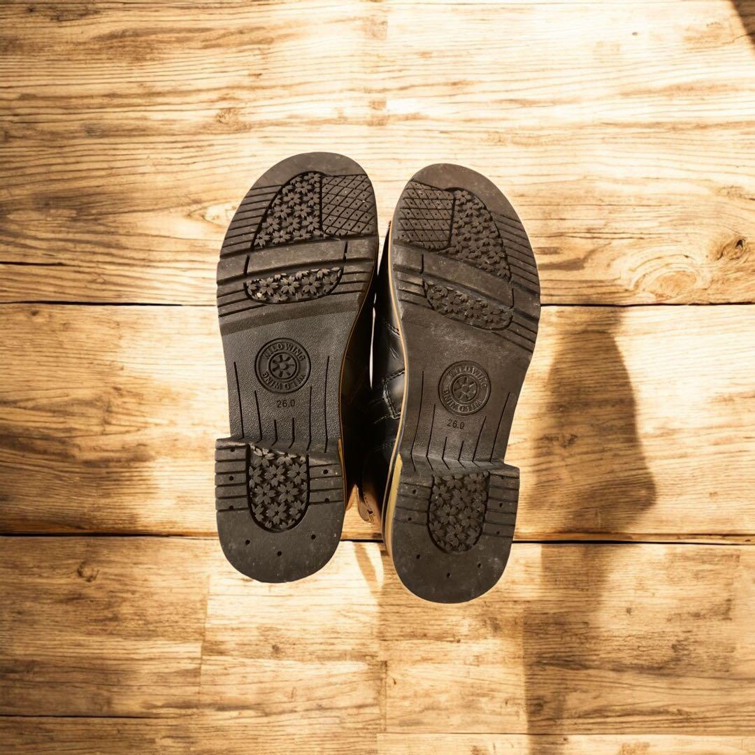 WILD WING ワイルドウィング エンジニアブーツ サイドジップ