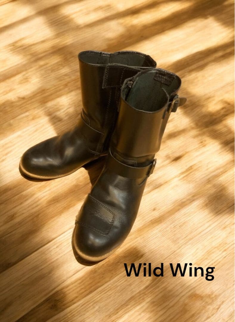 WILD WING ワイルドウィング エンジニアブーツ サイドジップ