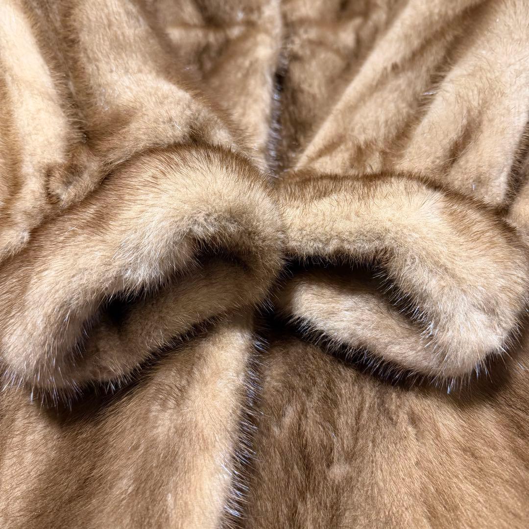 Belle Viaon SAGA MINK デミバフミンク ファーコート 本毛皮