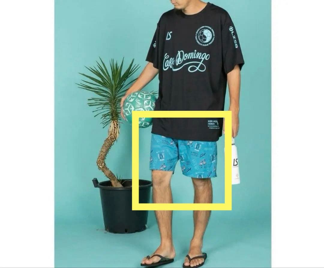 ルースイソンブラ　ドミンゴ　ビーチキャンプ　完売品　ショートパンツＬサイズ