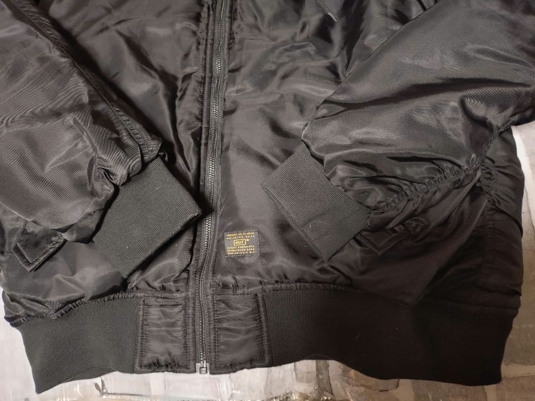 【ファー欠品】【Sサイズ】【HUF】【N-2B】 ハフ【人気ブラック】パープル