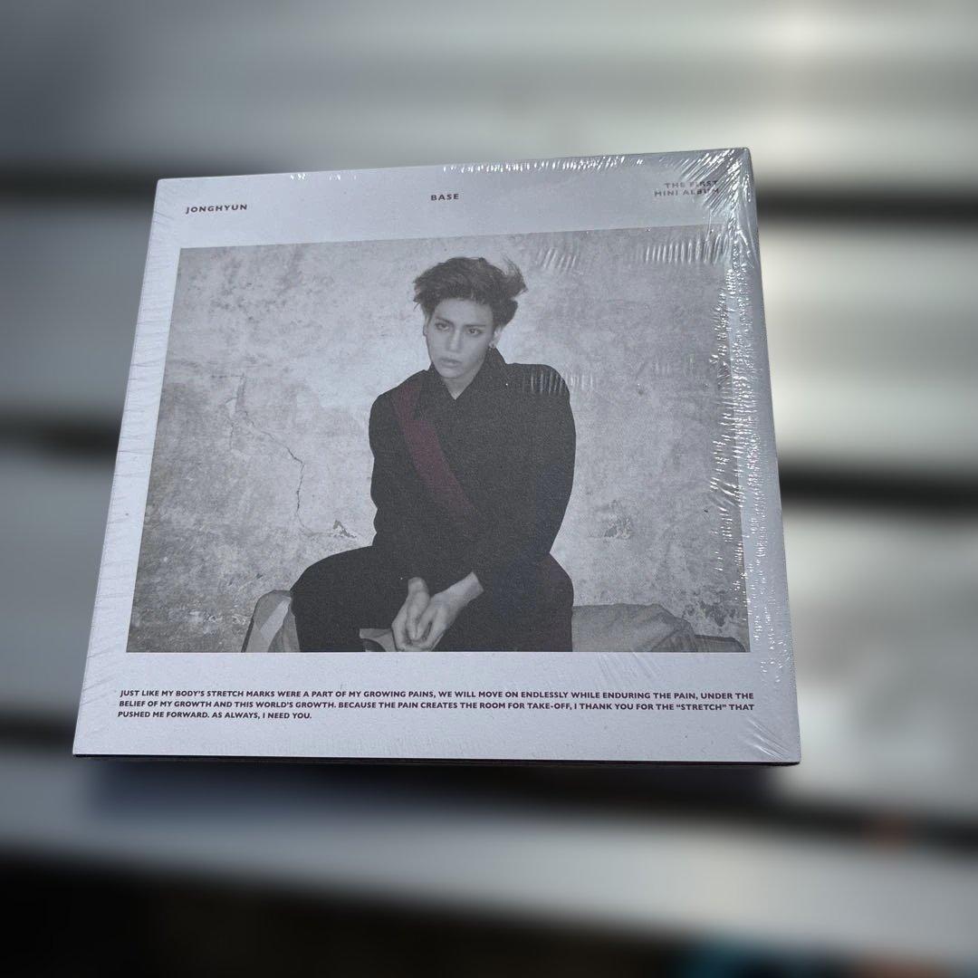 ❻未使用品美品SHINeeジョンヒョンBASE韓国版CD JONGHYUN