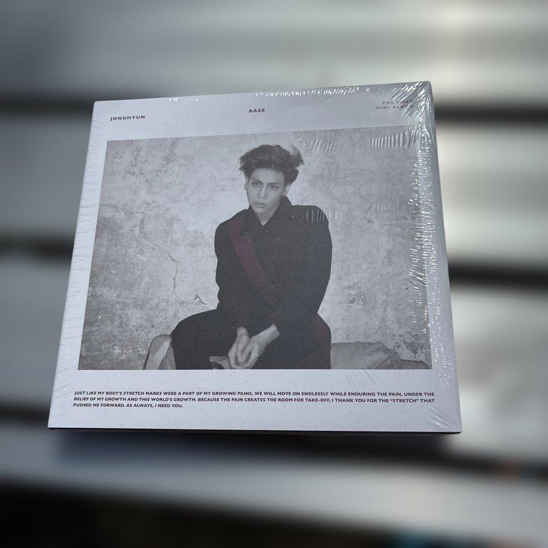 ❻未使用品美品SHINeeジョンヒョンBASE韓国版CD JONGHYUN