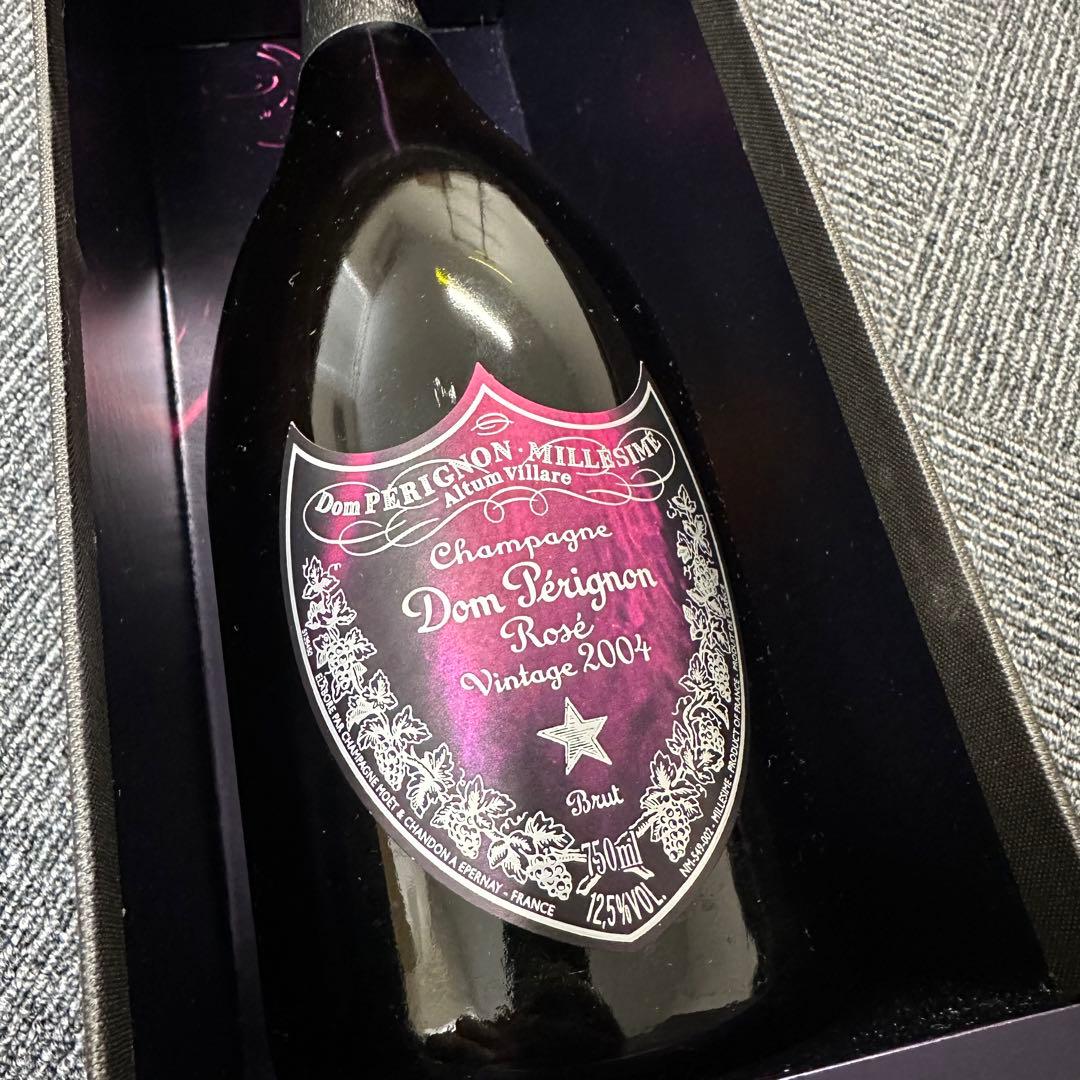ピンドン　ドンペリニヨンロゼ2004（箱付き）