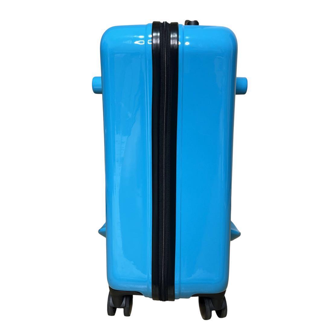 美品【人気カラー】NORIKKO ノリッコ 子ども乗せキャリーケース M ブルー