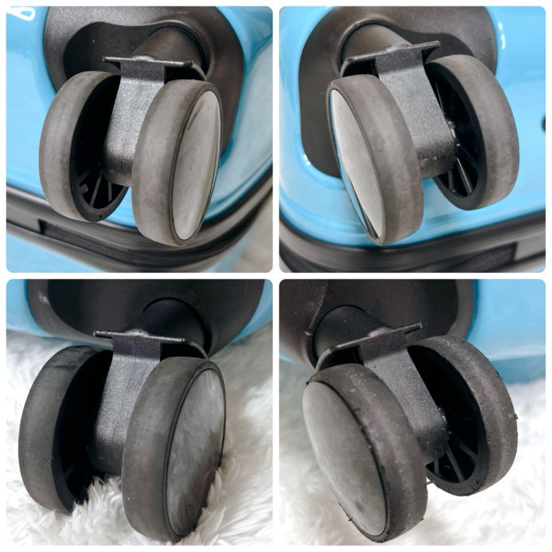 美品【人気カラー】NORIKKO ノリッコ 子ども乗せキャリーケース M ブルー