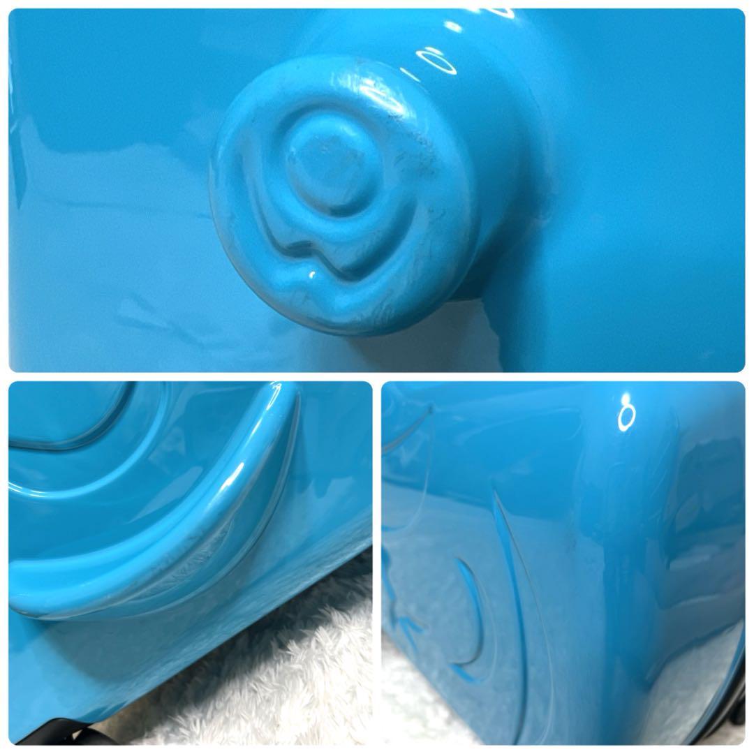 美品【人気カラー】NORIKKO ノリッコ 子ども乗せキャリーケース M ブルー