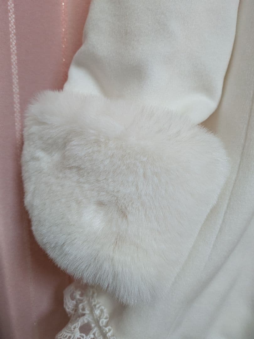 NOEMIE ノエミー ケープフリルドーリーフレアコート Lサイズ