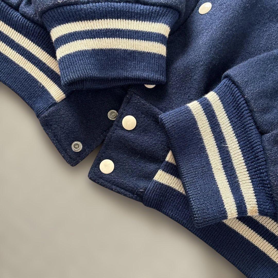 80s HOLLOWAY スタジアムジャンパー スタジャン USA製