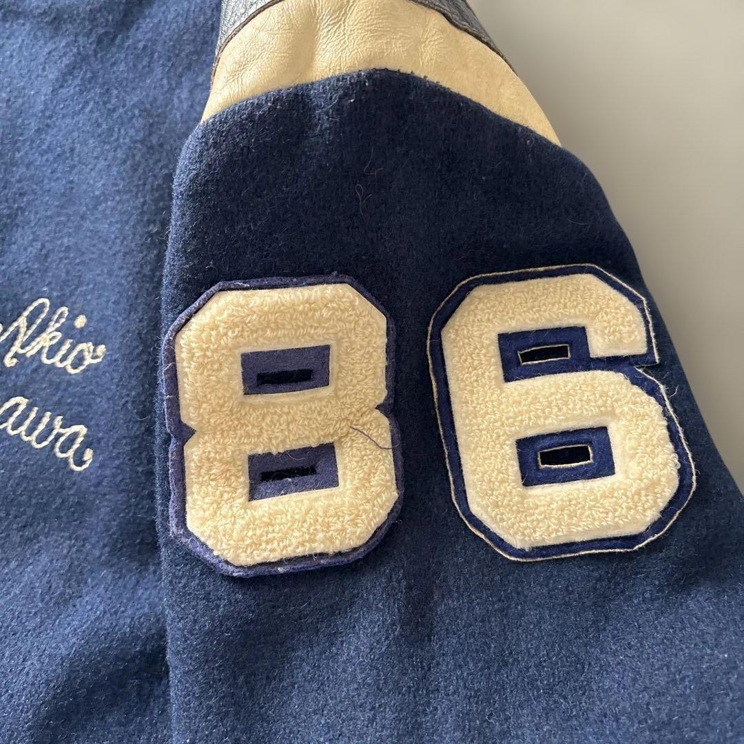 80s HOLLOWAY スタジアムジャンパー スタジャン USA製