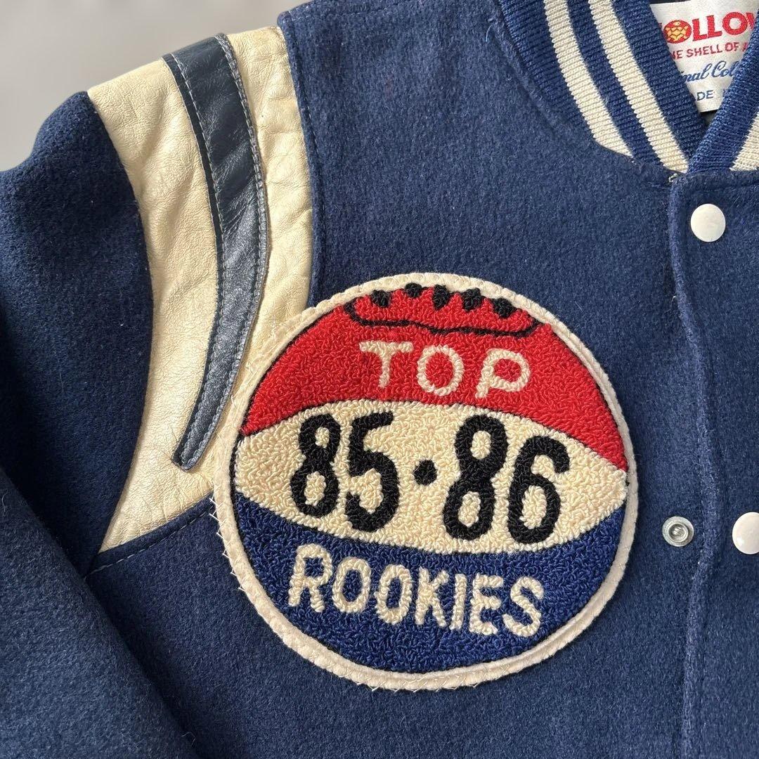 80s HOLLOWAY スタジアムジャンパー スタジャン USA製