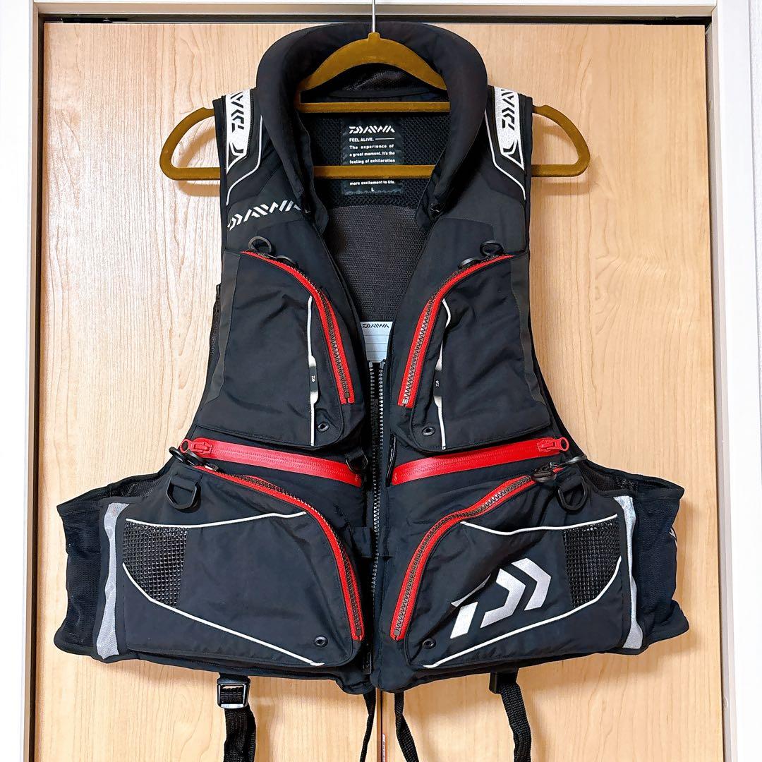 ダイワ フローティングベスト バリアテック 枕付き DF-3502 ミスト L