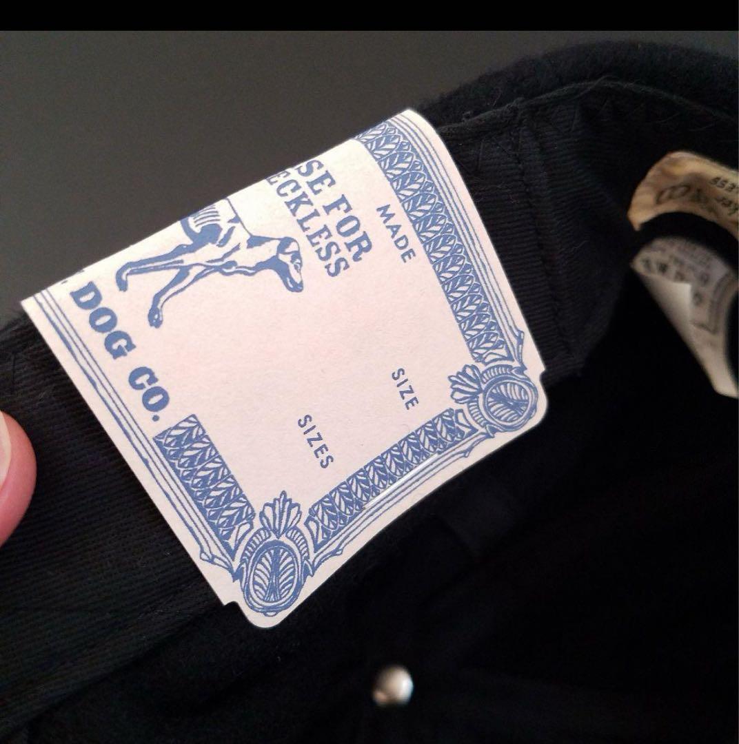 帽子 THE H.W.DOG&CO. BRUSHED PK CAP