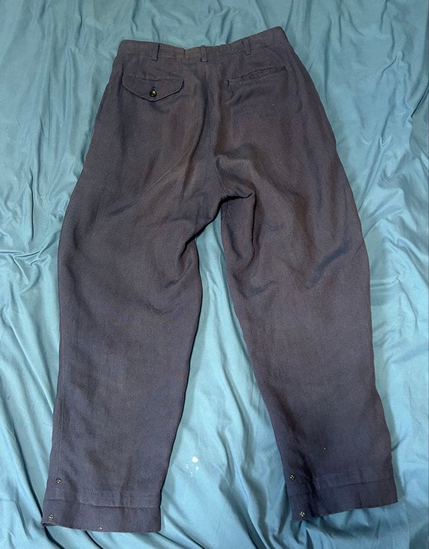 90’sCOMMEdesGARCONSHOMMEPLUS2tuck slacks