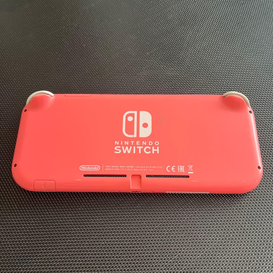 【使用可能】【部品不足】Nintendo Switch Lite コーラル