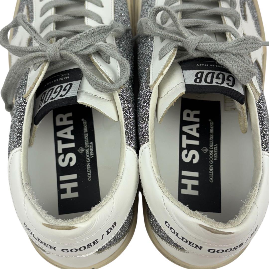 【美品】ゴールデングース　37 | 23.5cm　スワロフスキー　クリスタル