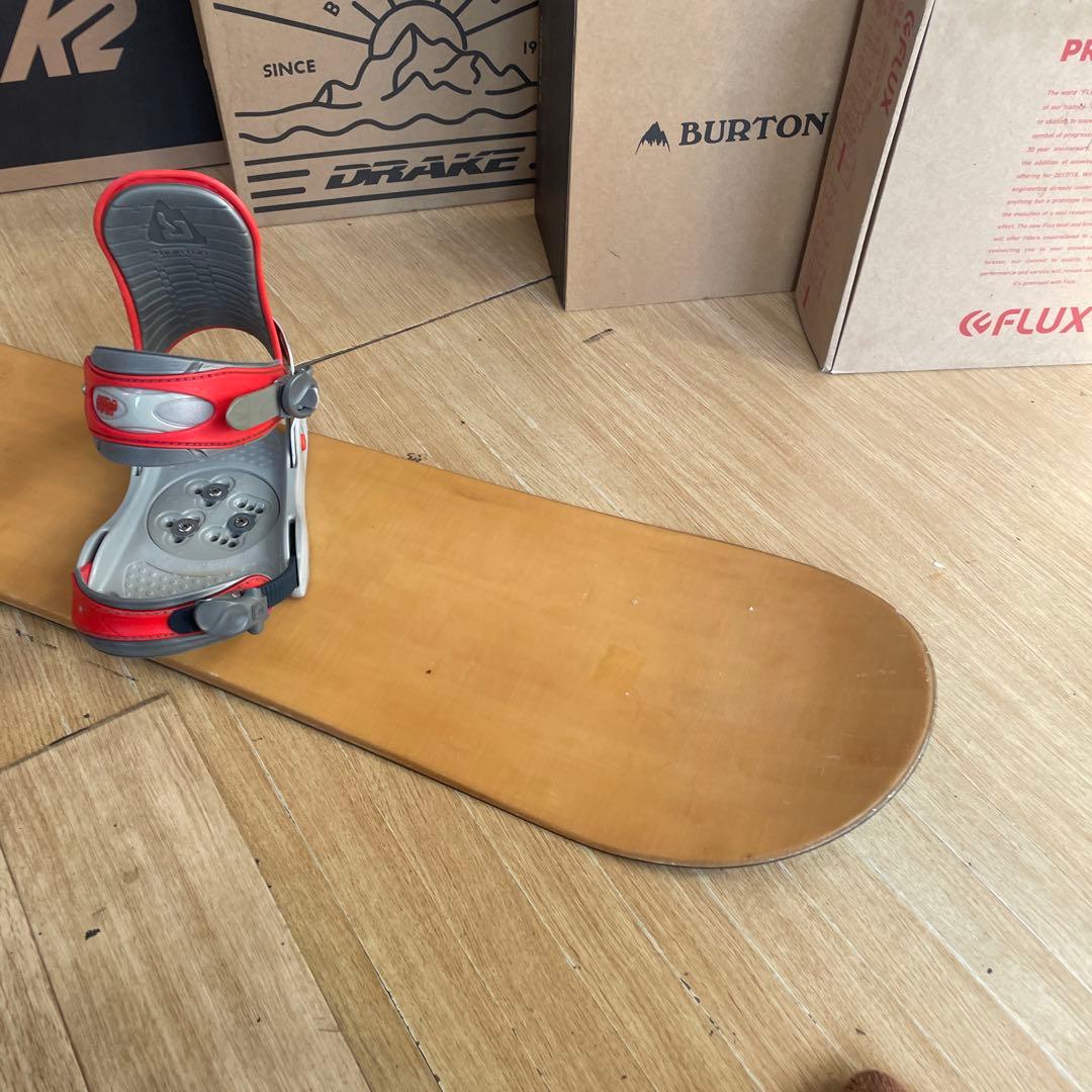BURTON　バートン　スノーボードセット　バインディング付