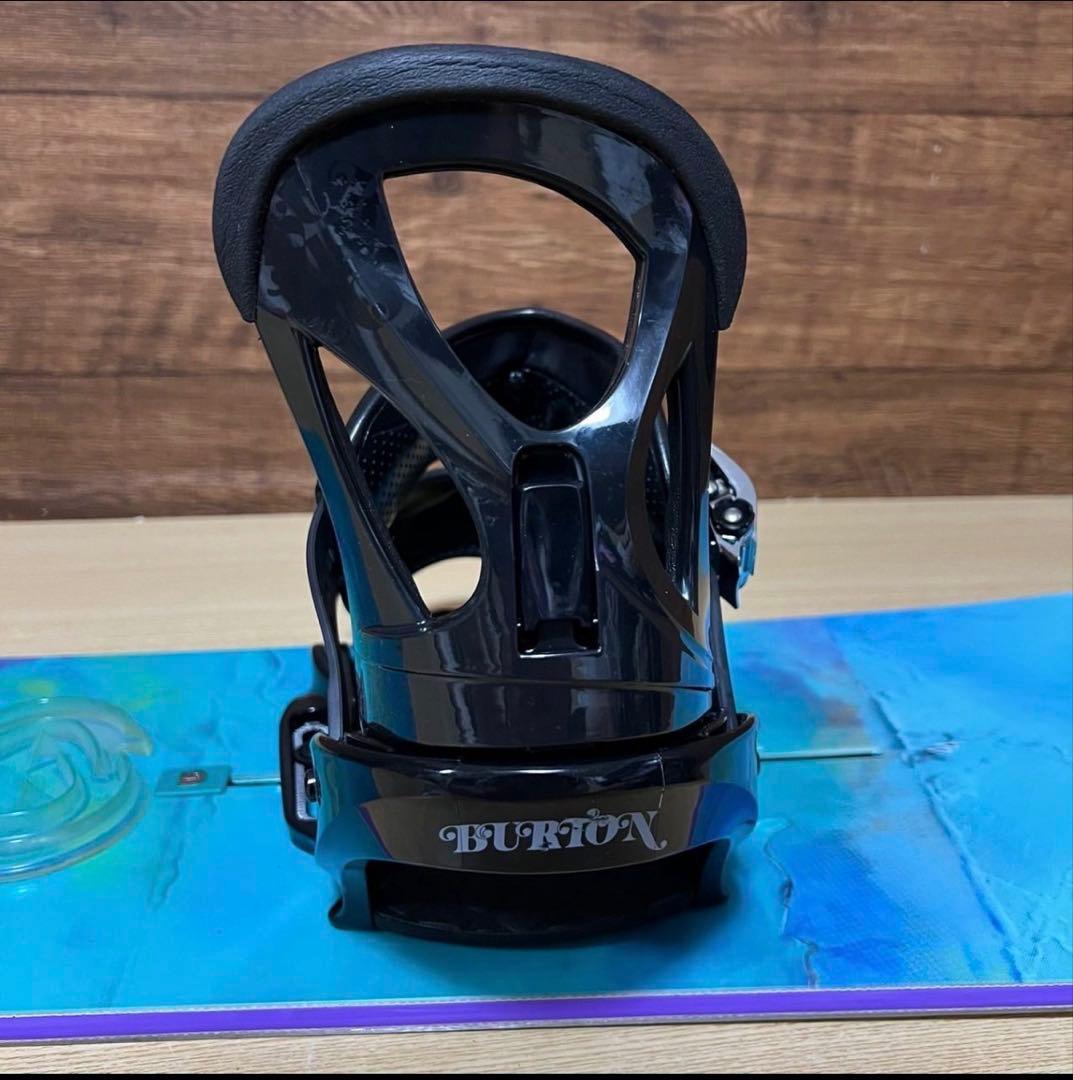 美品　BURTON バートン　レディース　スノーボード4点144cm est