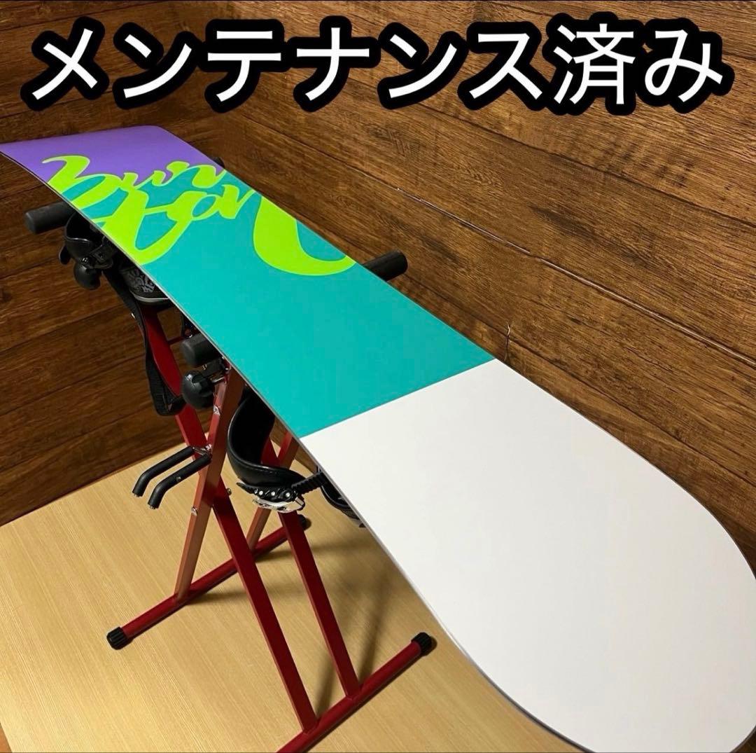 美品　BURTON バートン　レディース　スノーボード4点144cm est