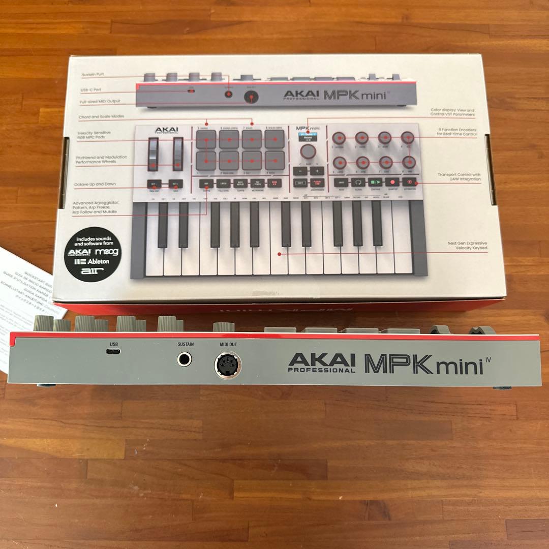 MPK Mini IV Grey MIDIキーボード