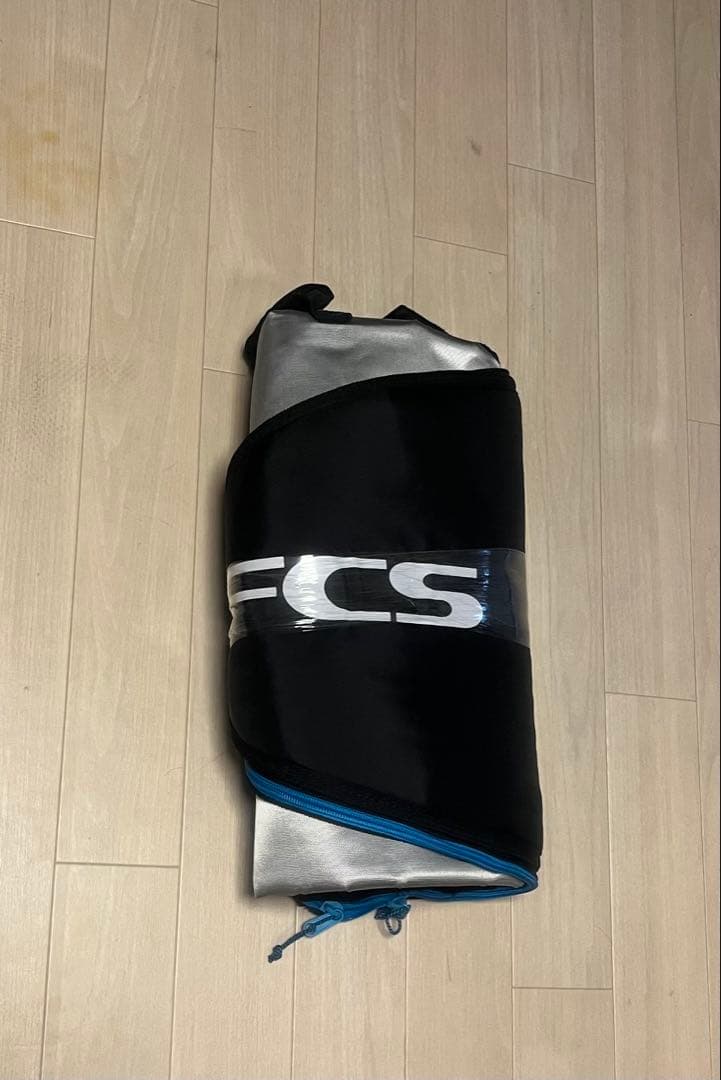 FCS サーフボードケース 黒/銀