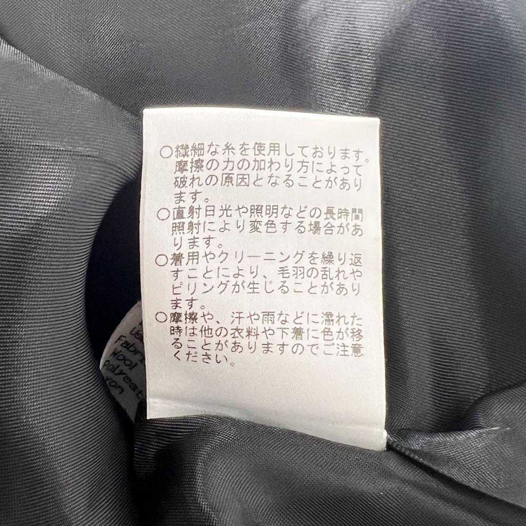 FUGAFUGA パッチワーク柄ジャガードコート ブラック カーキ フーガフーガ