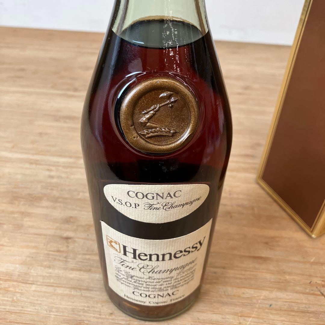 700mlブランデー ヘネシーV.S.O.P グリーンボトル 未開栓
