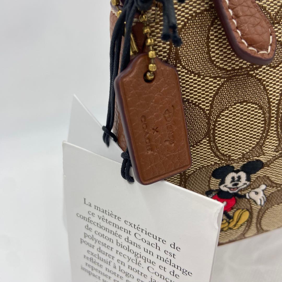 タグ付✨ DISNEY × COACH ノリータ 19 ジャガード CN507