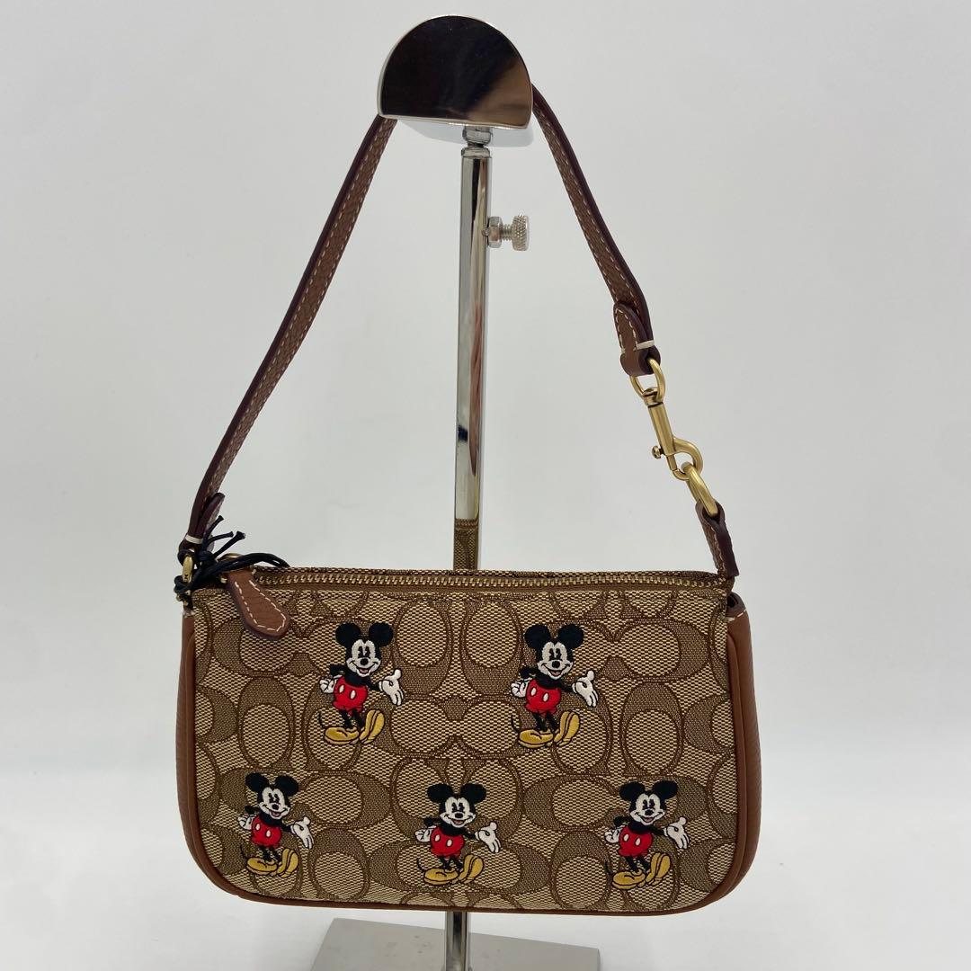 タグ付✨ DISNEY × COACH ノリータ 19 ジャガード CN507