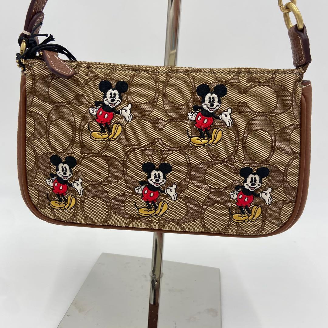 タグ付✨ DISNEY × COACH ノリータ 19 ジャガード CN507