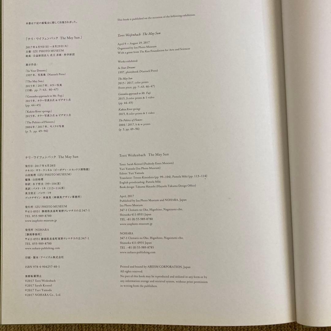 テリ・ワイフェンバックTerri Weifenbach: The May Sun