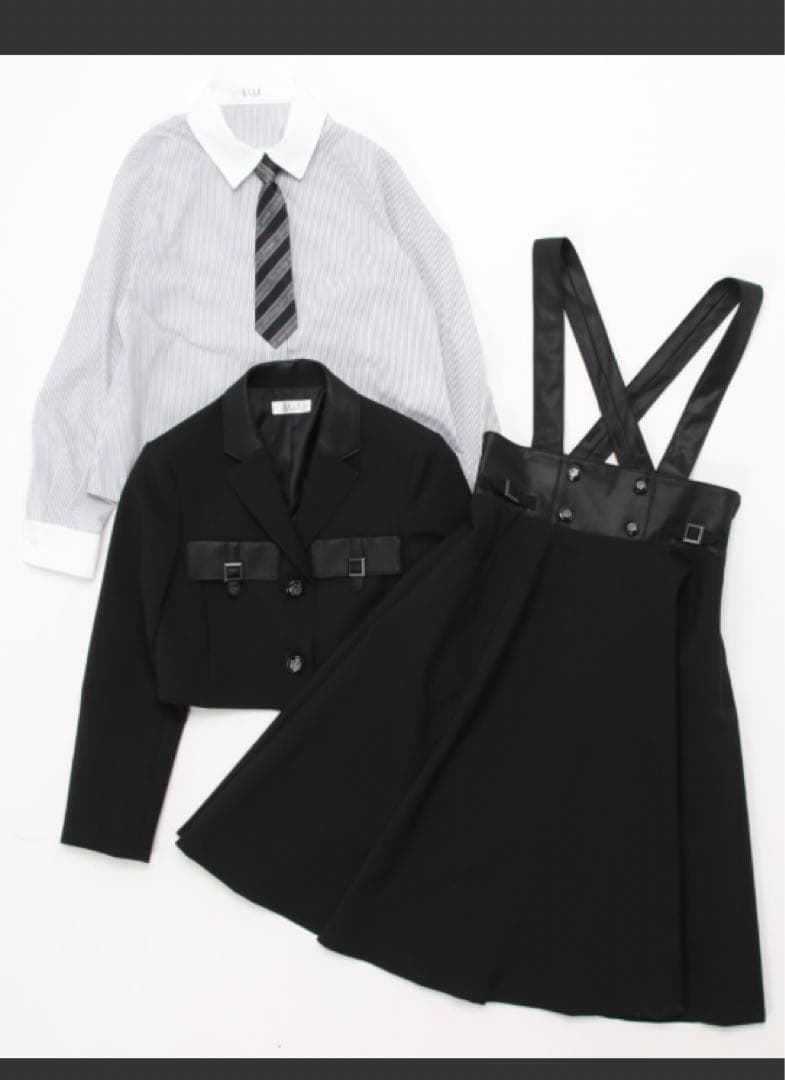 ELLE EN NOIR 165cm 卒服 フォーマル ジャケット ワンピース