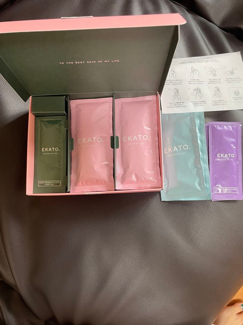 EKATO 炭酸プレシャスジェルパック バランシングジェルパック