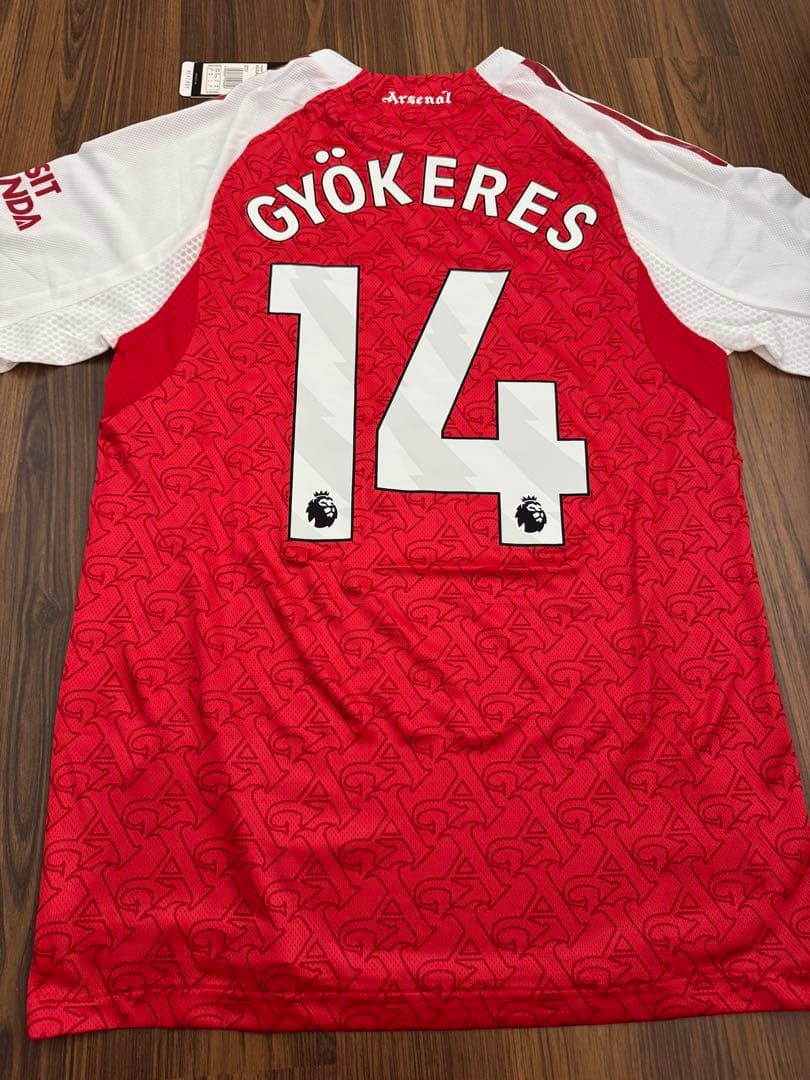 アーセナルユニフォーム25/26 選手仕様ギョケレシュ