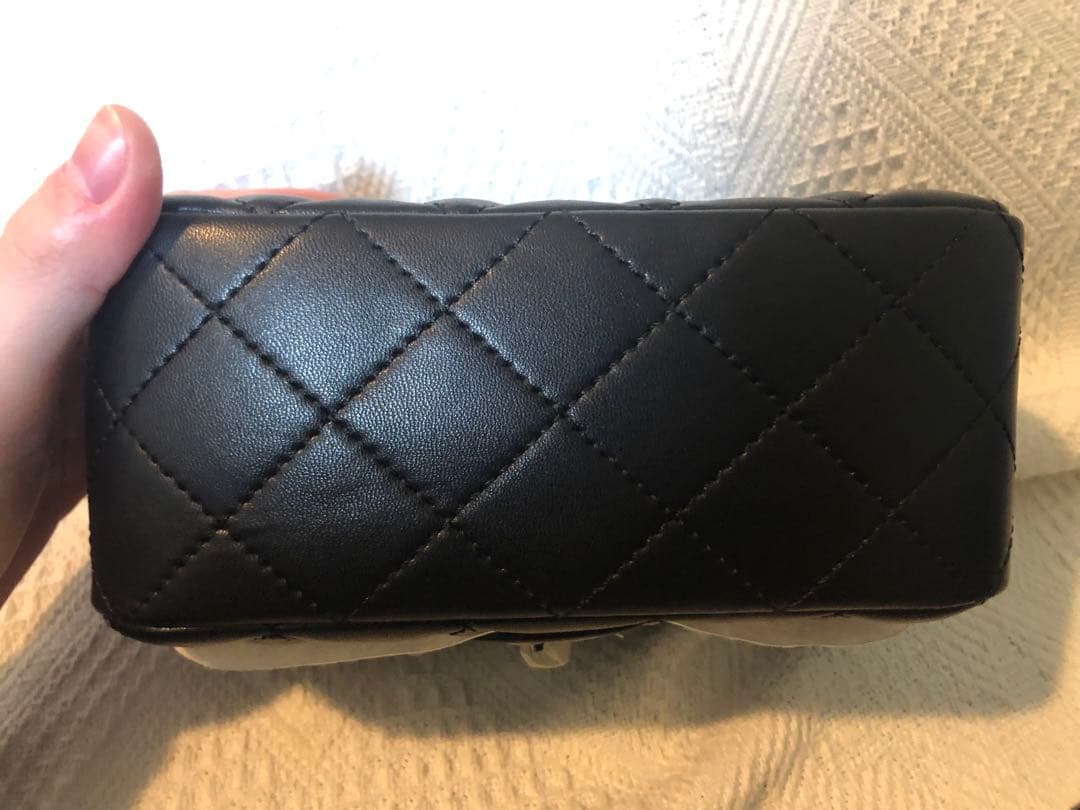 CHANEL シャネル ノベルティ ベビー マトラッセ ショルダーバッグ 黒