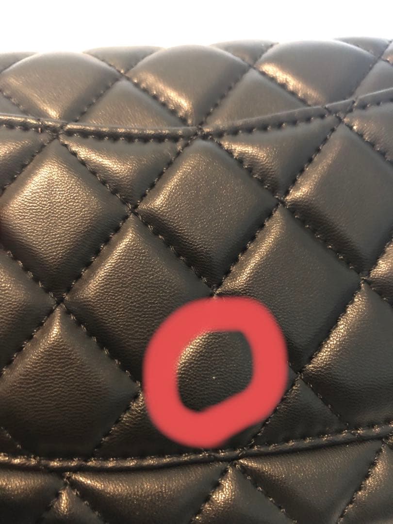 CHANEL シャネル ノベルティ ベビー マトラッセ ショルダーバッグ 黒