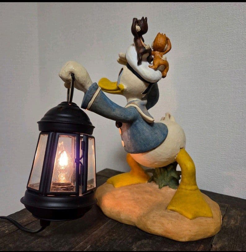 ドナルドダック チップ＆デール ビンテージ インテリアライト テーブルランプ