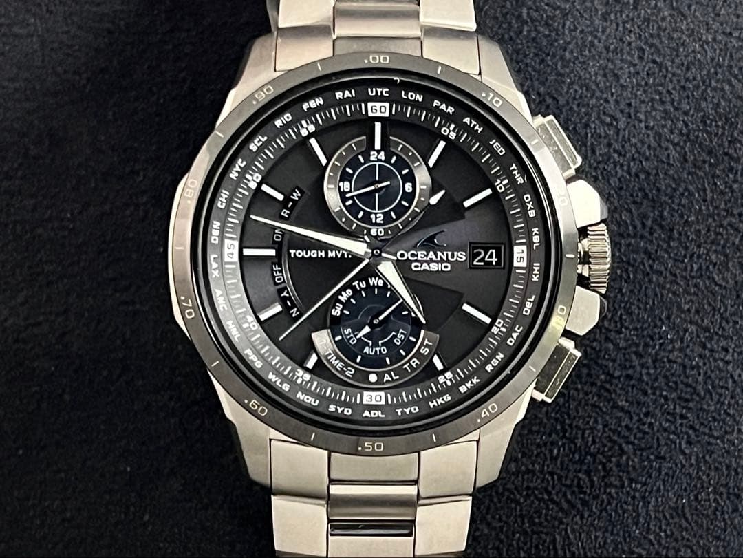 【新品未使用】出品7月末まで カシオ オシアナス OCW-T1010-1AJF