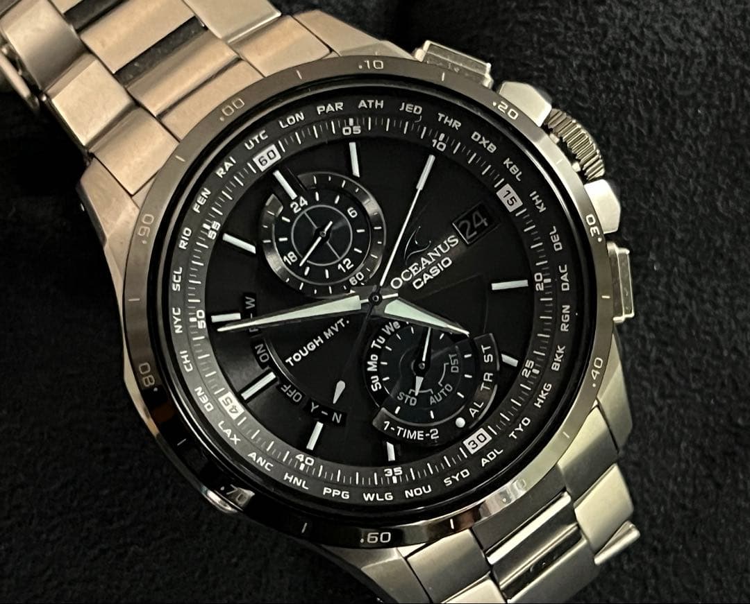 【新品未使用】出品7月末まで カシオ オシアナス OCW-T1010-1AJF