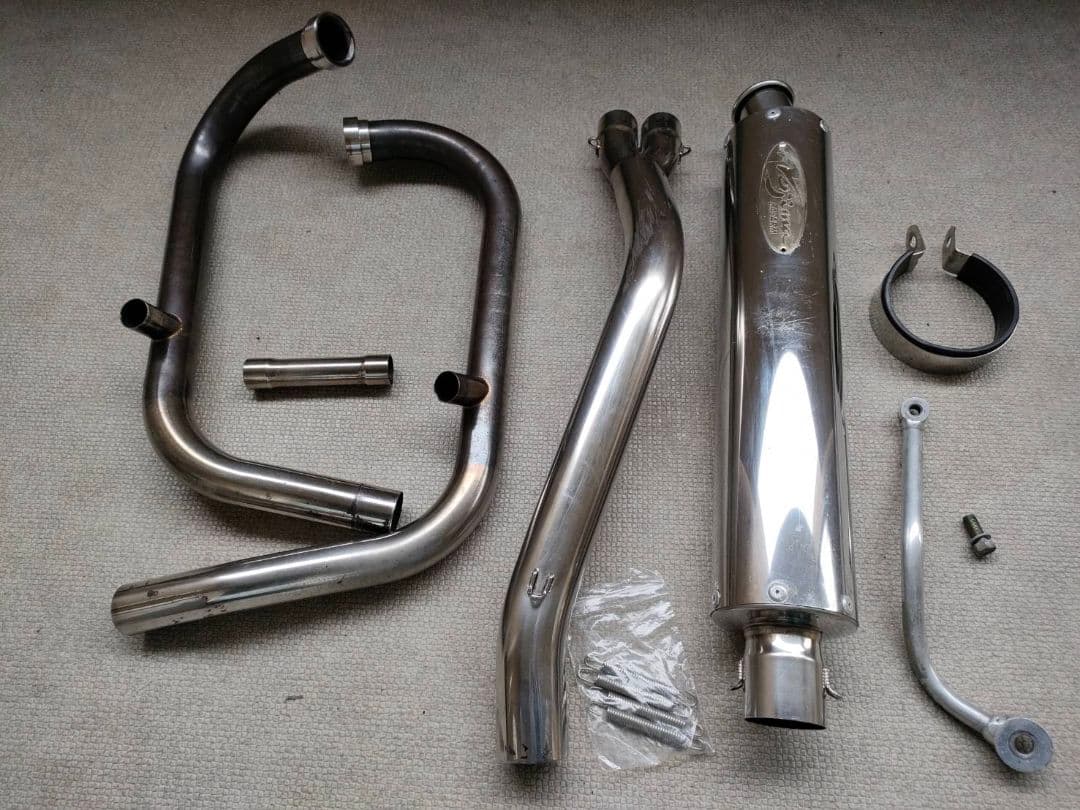 ノジマ製W400用マフラー