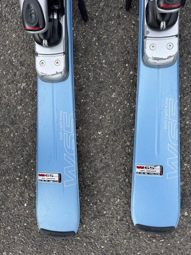 スキー板・スキーブーツセット