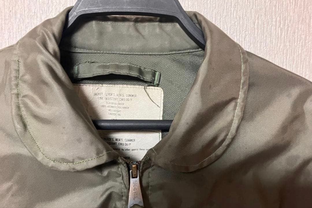 アメリカ空軍 cwu-36/p フライヤージャケット　ヴィンテージ80s 80年