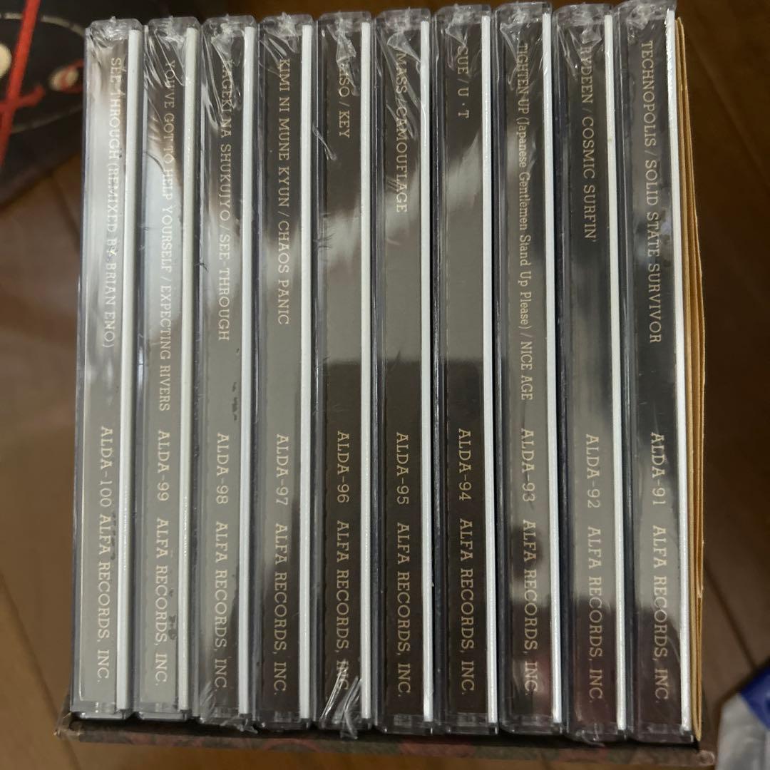 中身未開封 CUBIC-YMO CD Single BOX