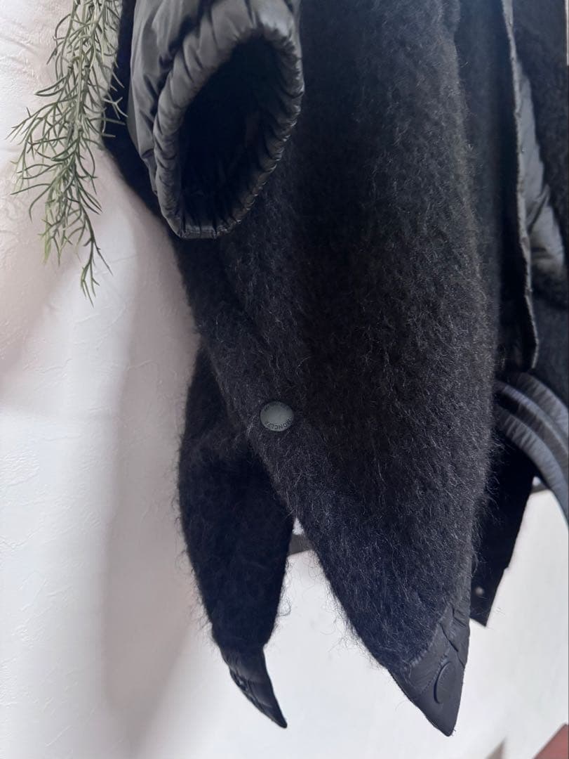 MONCLER GRENOBLE 2024/25秋冬 異素材MIXダウンポンチョ