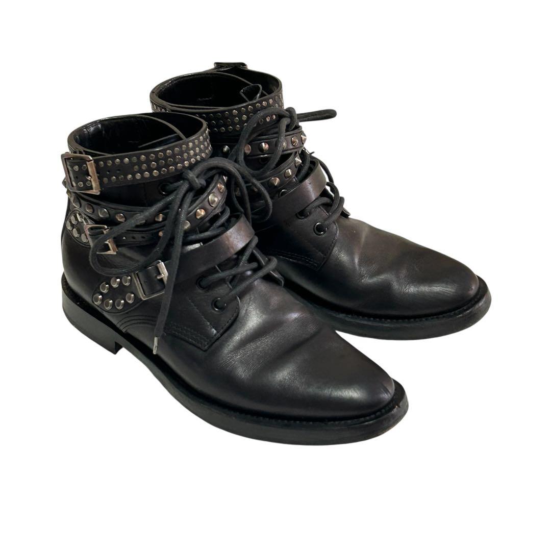 saint laurent paris サンローラン エディ期　スタッズ巻き